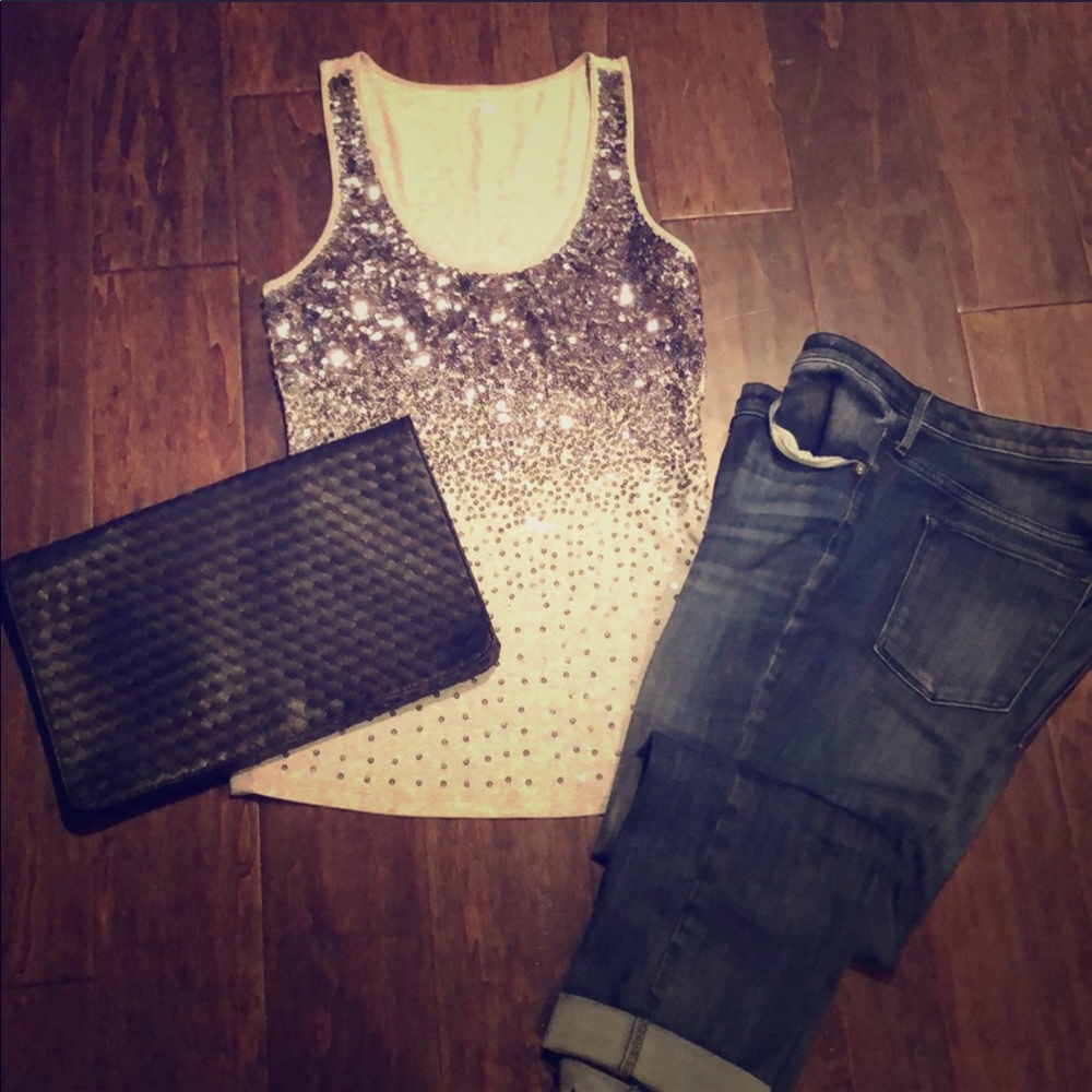 Gorgeous Express Sparkly Tank
